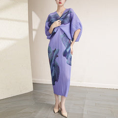 Personality Pleated Dress Women