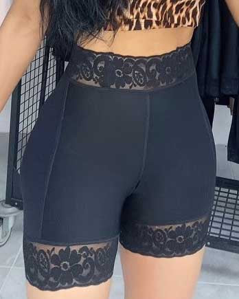 Butt Lifter Seamless Invisible Lace Shaper Shorts with Bones