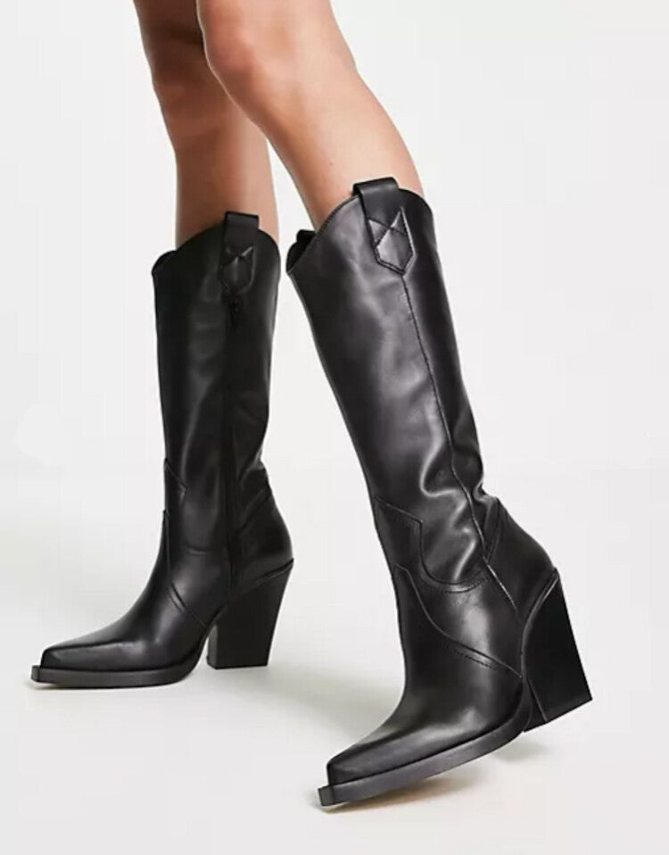 Knight Boots Western Pointed