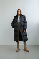 Casual And Long Loose-fitting Hoodie Long Sleeve Loose Casual Jacket Winter