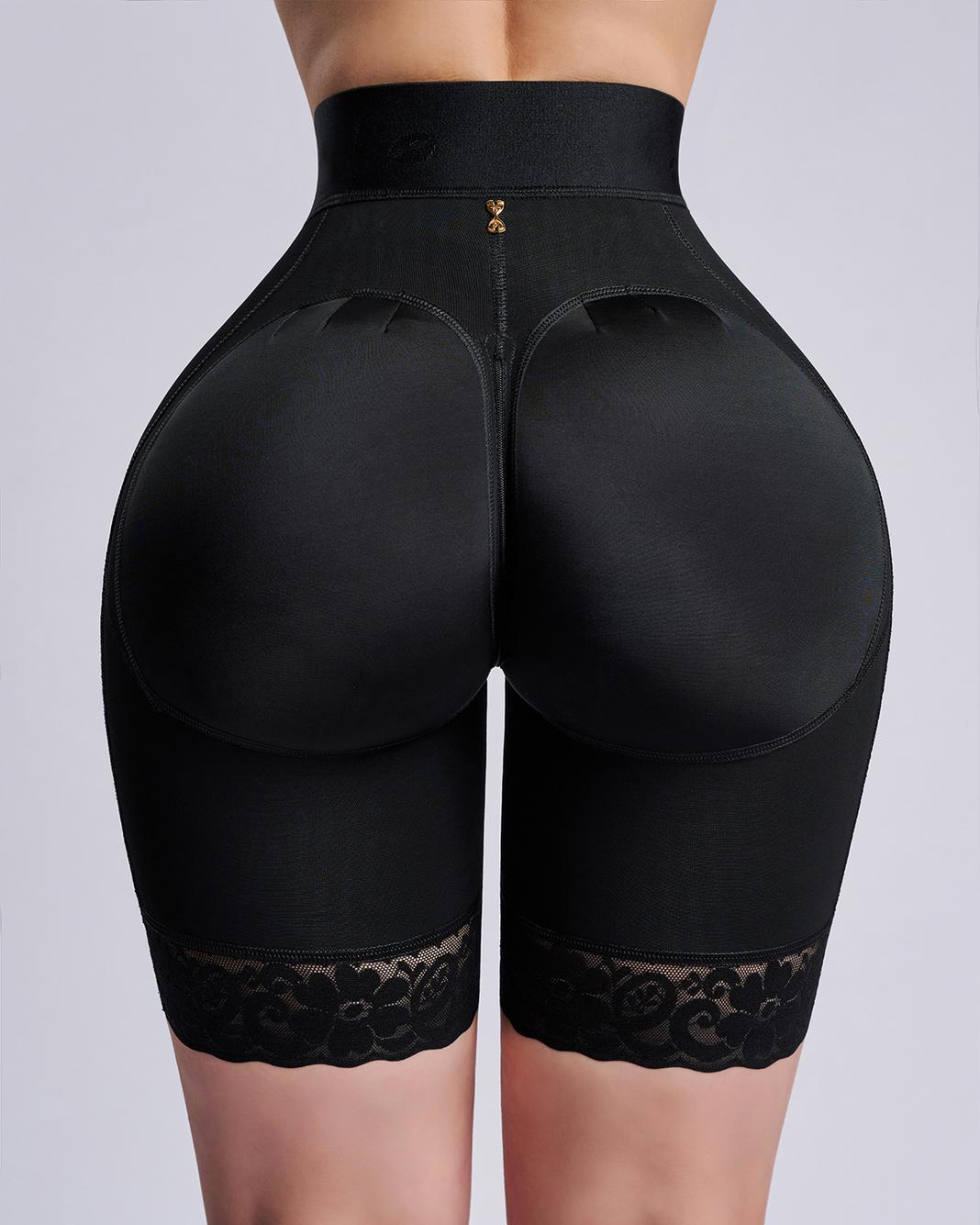 Flat High Waist Stretch Shorts