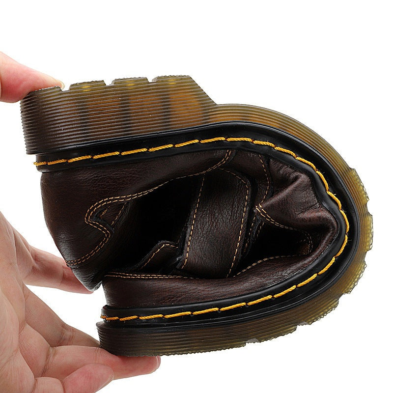 Men's Leather Breathable Sandals