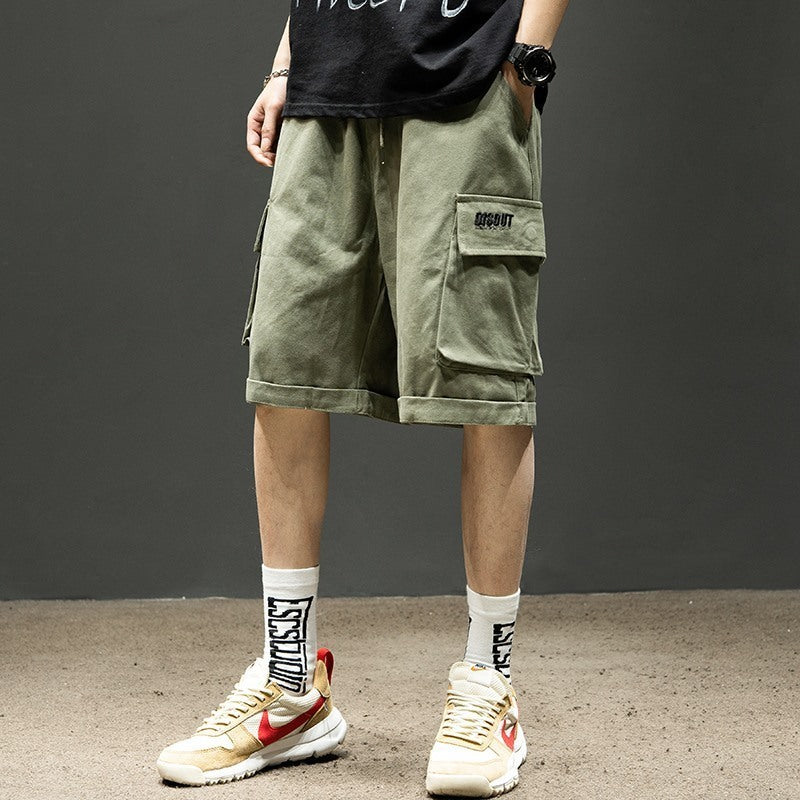 Cargo Shorts With Pockets Men Pants