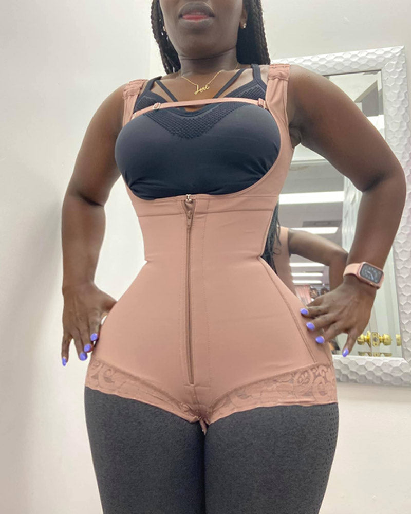 Double Compression Garment Adjustable Straps ——achieve an Hourglass Figure
