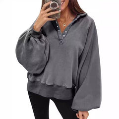 Sporty Drop-Shoulder Pullover Jacket