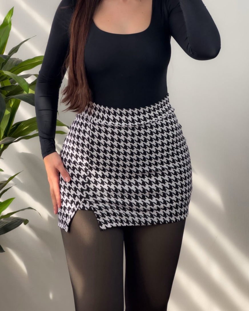 Slit Shorts Skirt
