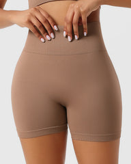 High Waist Seamless Shorts