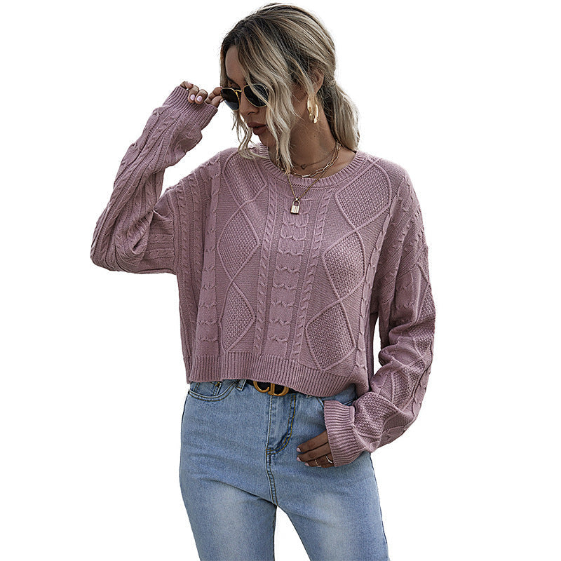 Crew neck pullover
