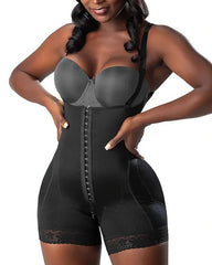 Front Hook and Eye Open Bust Sleeveless Body Shaper