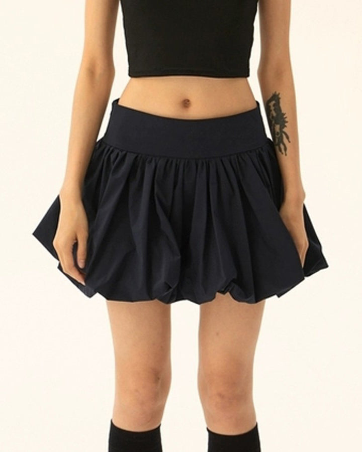 High-Waisted Puffy Skirt