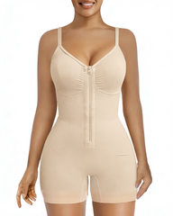Body Shaper Tummy Control Tights Super Stretch Fabric Adjustable Straps Breathable Mesh