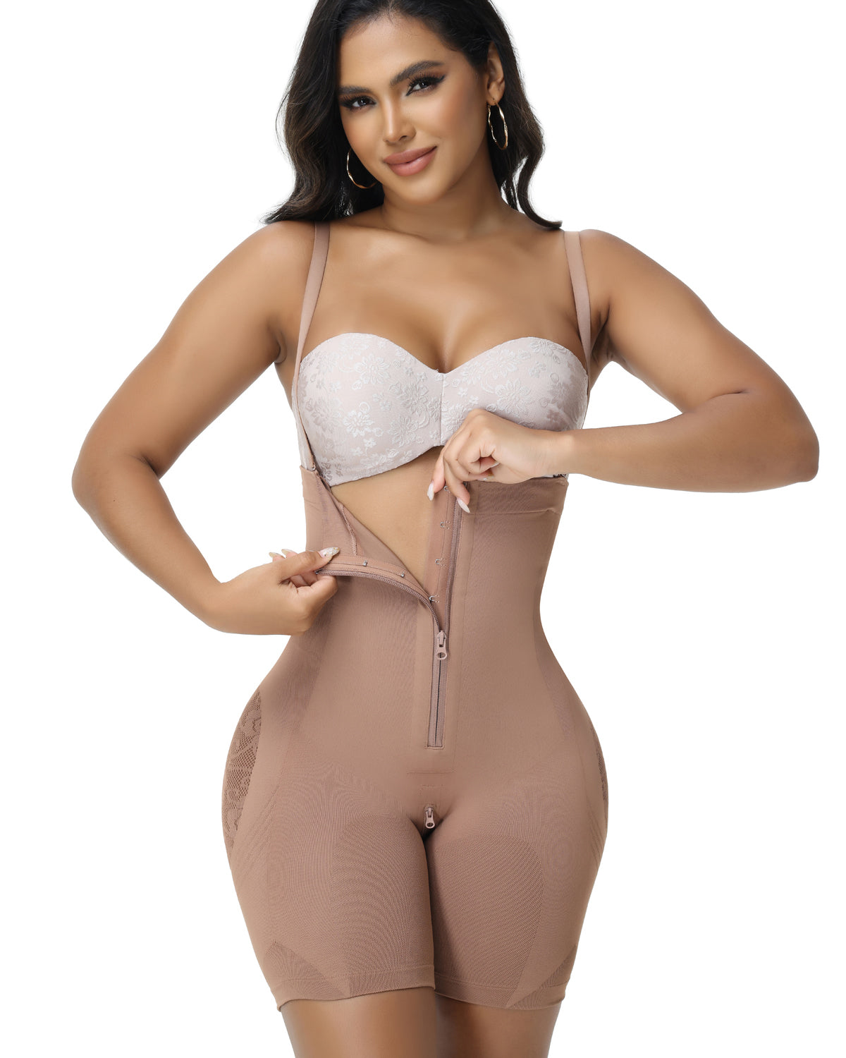 High Waisted Tummy Control Butt Lifting Shorts