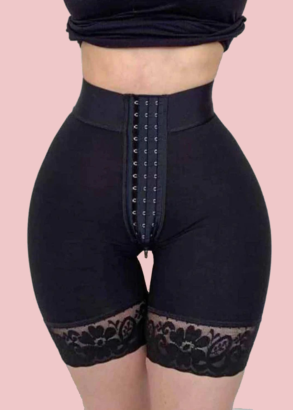 Butt Lifter Compression Garment Front Closure Tummy Control