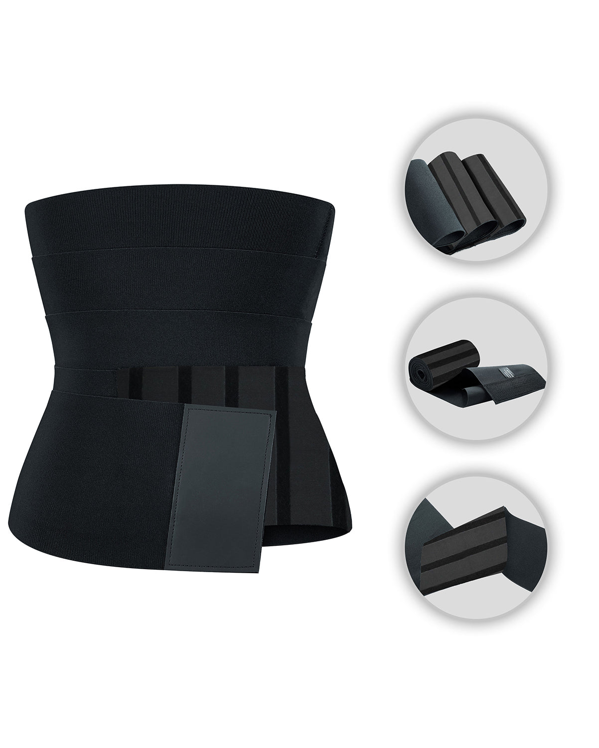 Hard Material No Size Ladies Stretch Corset With Cord Buckle