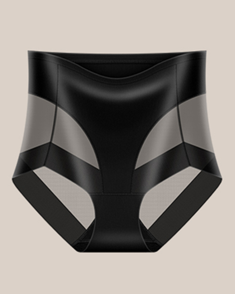 Mesh-Paneled Butt-Lifting Panties