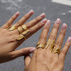 Titanium Steel Non-fading Ring For Women