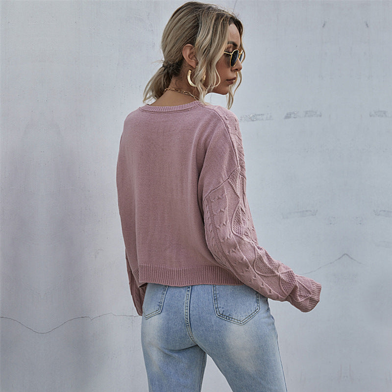 Crew neck pullover