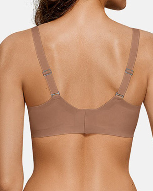 Sheer Mesh Seamless Bra