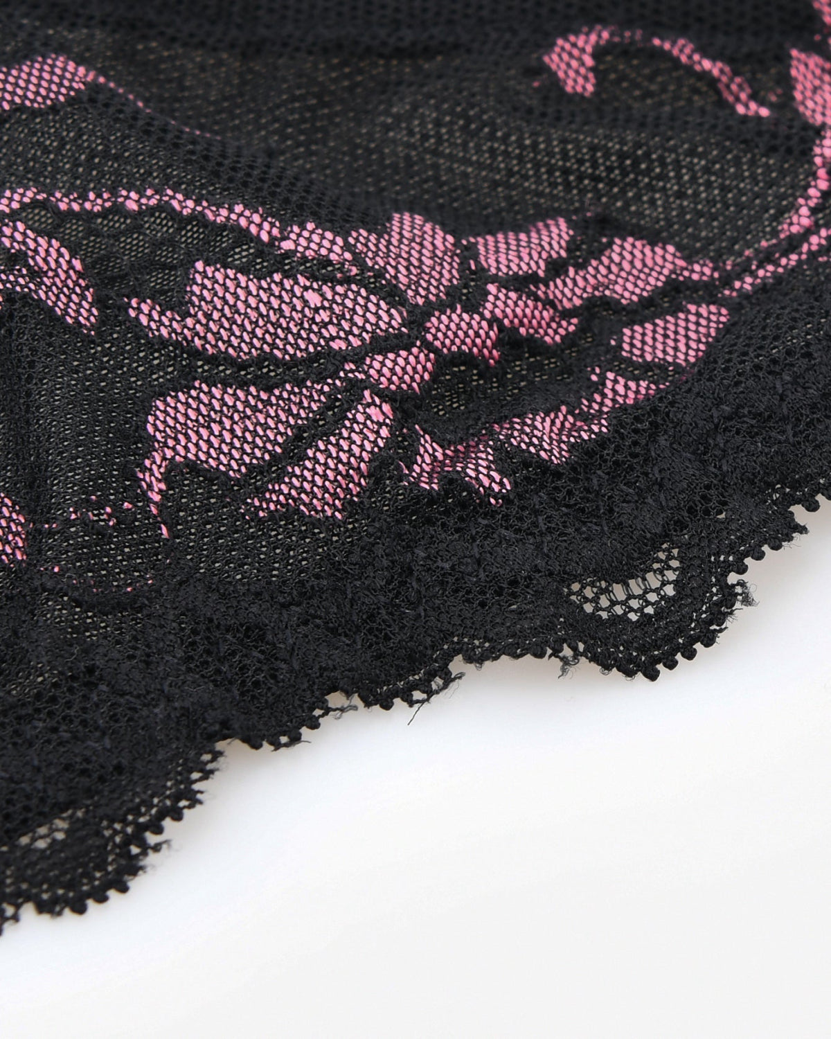 Eyelash Lace Demi Sheer Lace Balconette Bra