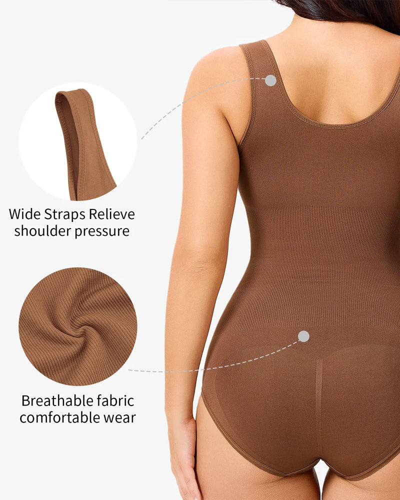 Seamless Round Neck Tummy Tights