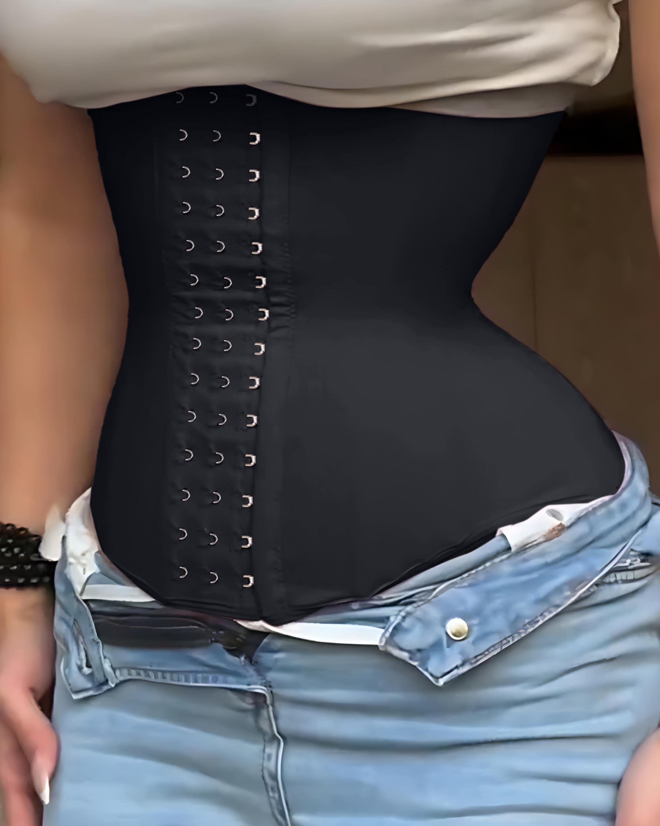 Steel Bone Abdominal Compression Waist Trainer
