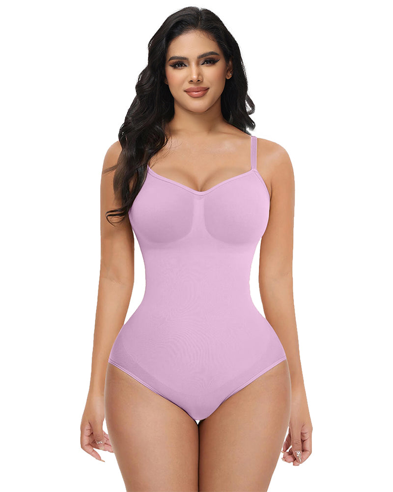 Bodysuit for Tummy Control Shapewear Seamless Sculpting Thong Body Shaper Tank Top