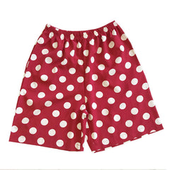 Family Matching Sand Beach Dress Set â€?& Kids' Short Sleeve Polka Dot Dresses