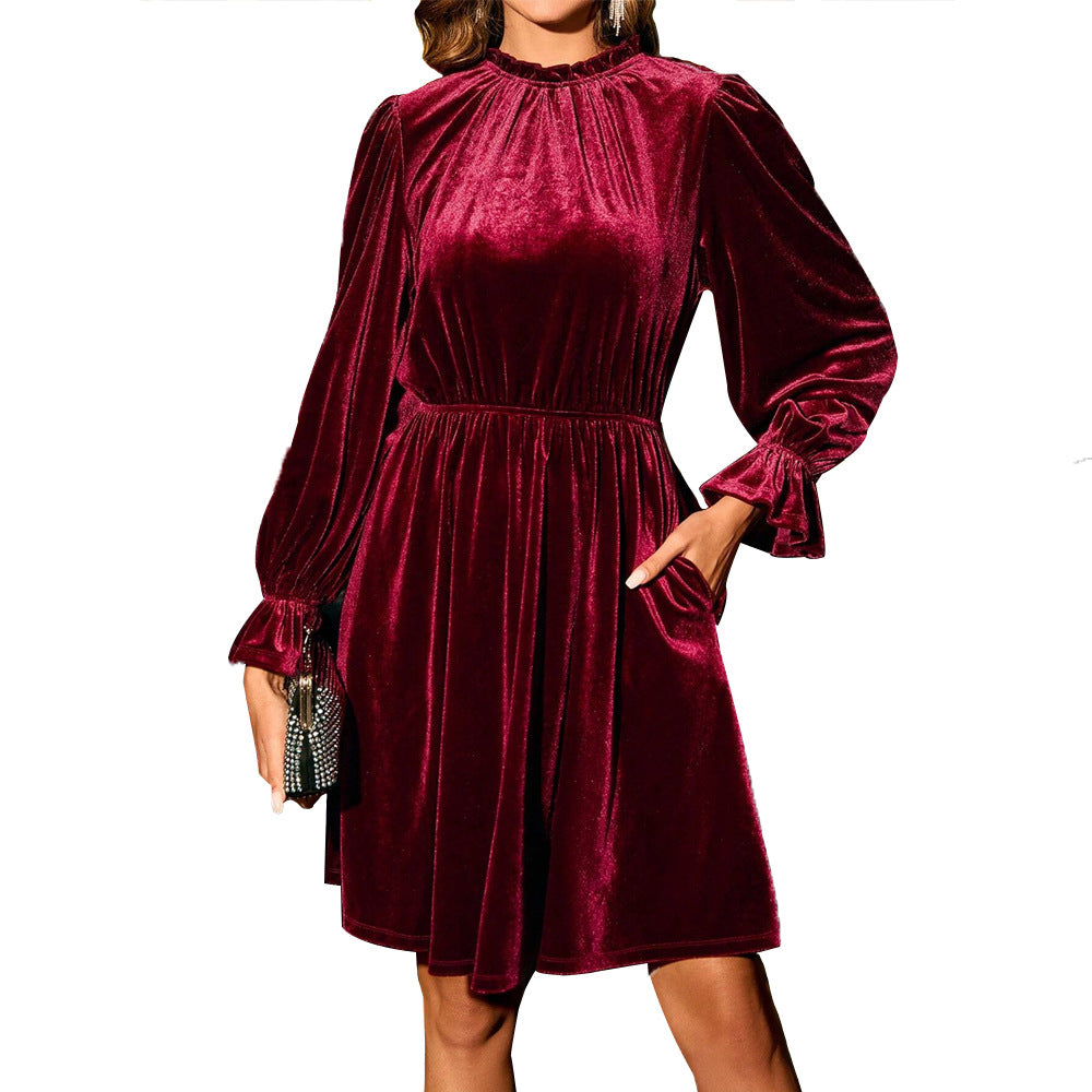 Personalized Velvet Elegant Dress