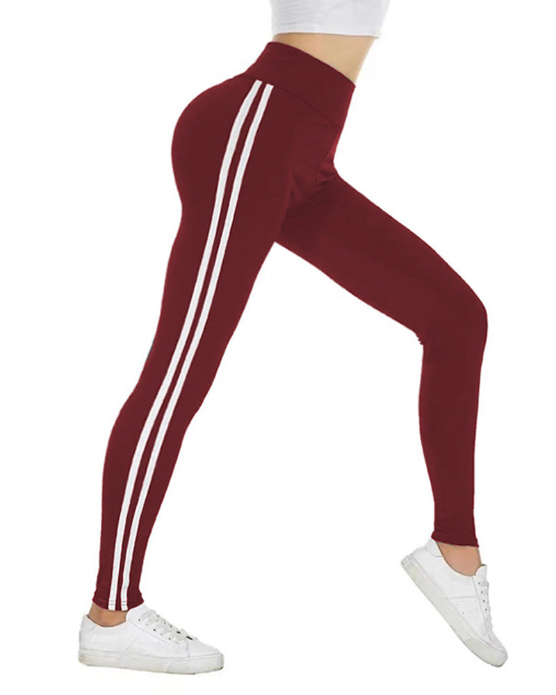 Fashion Elastic Pencil Butt Lifter Leggings Yoga Sport Pants