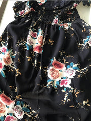 Boho style long dress Off shoulder beach dresses
