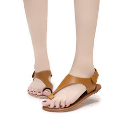 Sandals Low Heel Ankle Velcro Plus Size 43 Foreign Trade Sandals