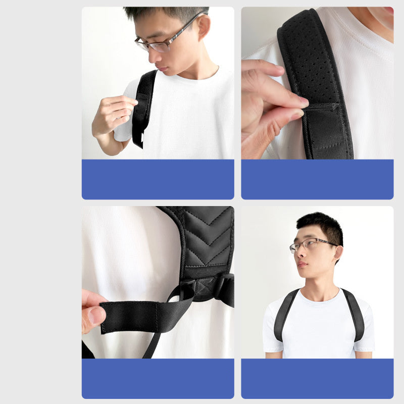Correction Belt Men And Adult Posture Correction Belt Myopia Back Invisible Belt Sitting Posture Correction Device