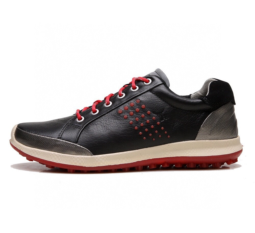 Shoes Men's Leather Contrast Running Shoes