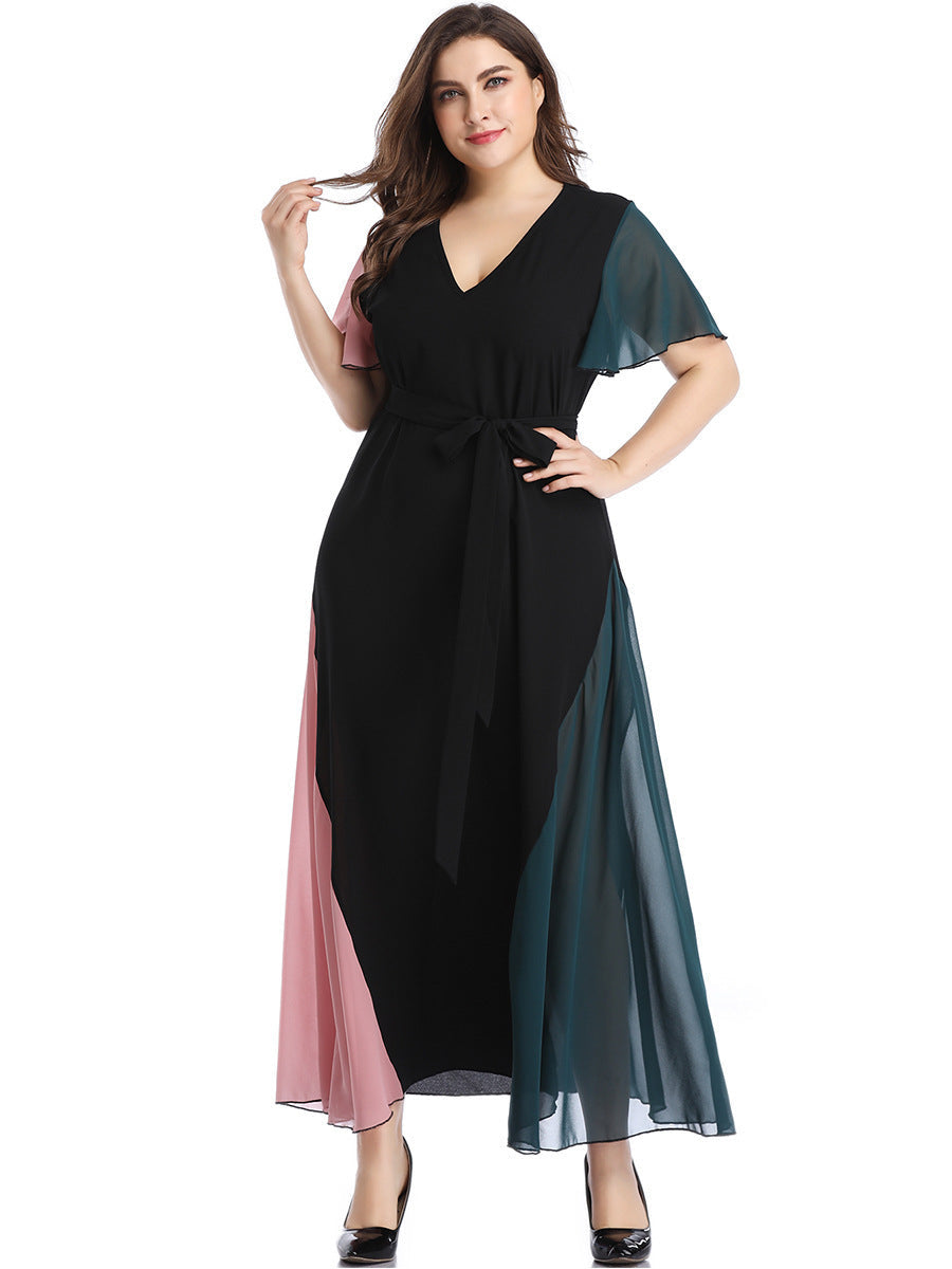 Plus Size Maxi Gown â€?Elegant Long Dress for All-Day Comfort