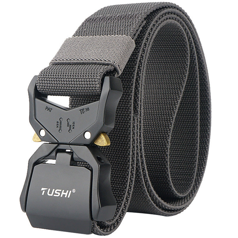 Trendy Elastic Denim Canvas Tooling Belt â€?Youth Street Style