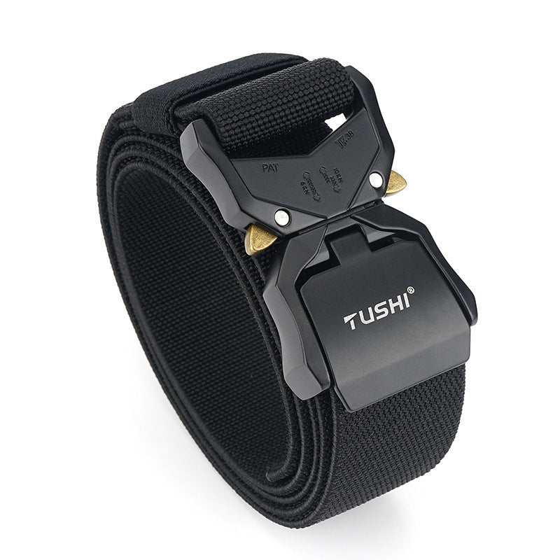 Trendy Elastic Denim Canvas Tooling Belt â€?Youth Street Style