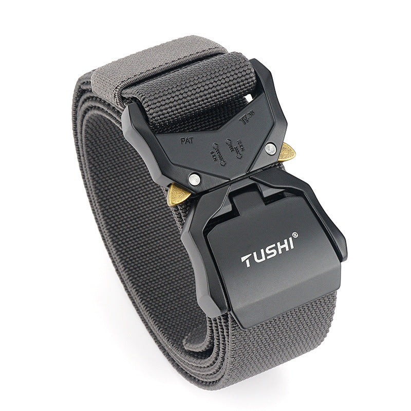 Trendy Elastic Denim Canvas Tooling Belt â€?Youth Street Style