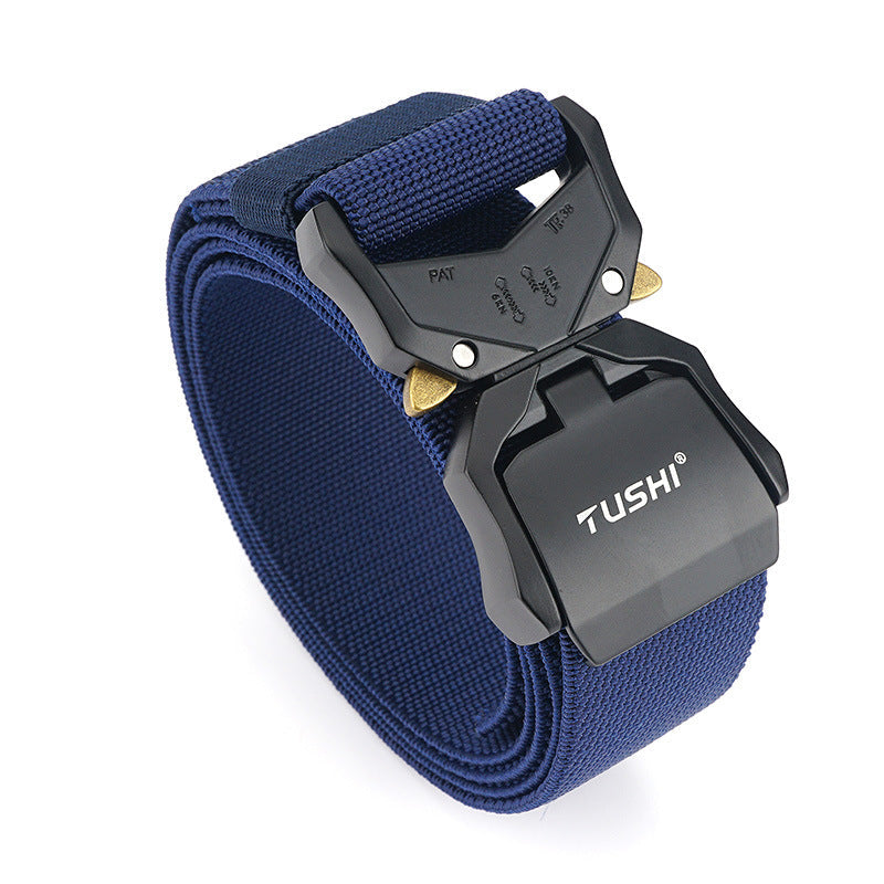 Trendy Elastic Denim Canvas Tooling Belt â€?Youth Street Style
