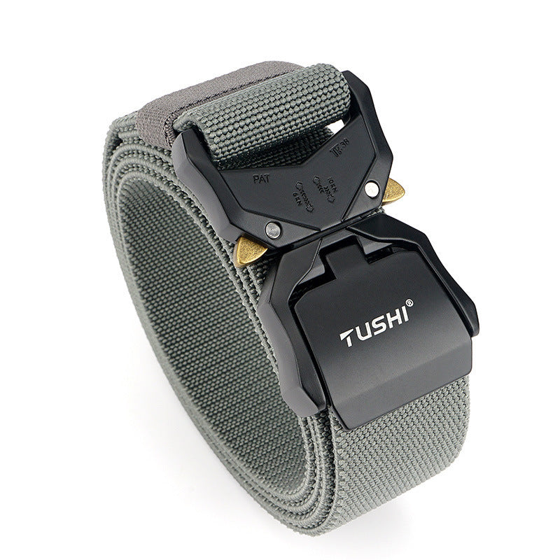 Trendy Elastic Denim Canvas Tooling Belt â€?Youth Street Style