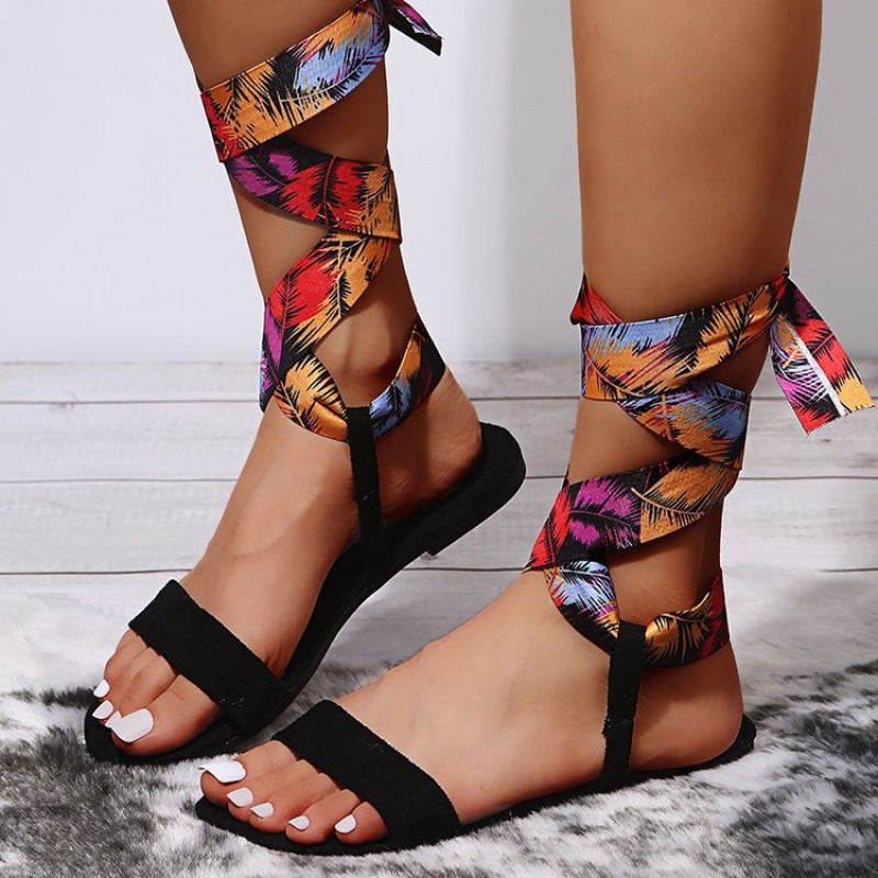 And Beautiful Shoes Roman Beach Sandals