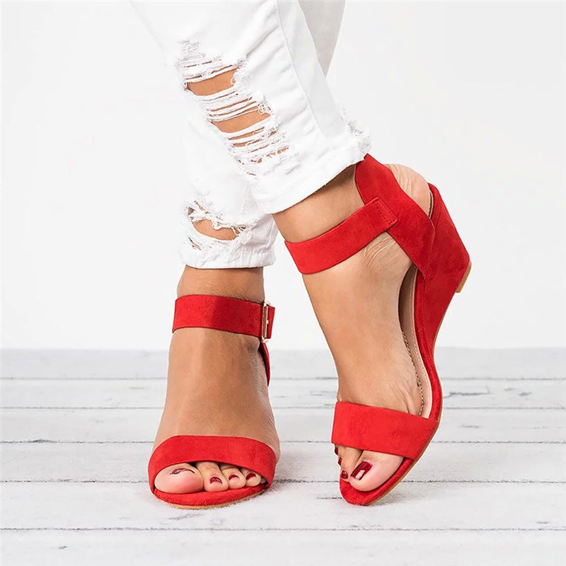 style wedge sandals women