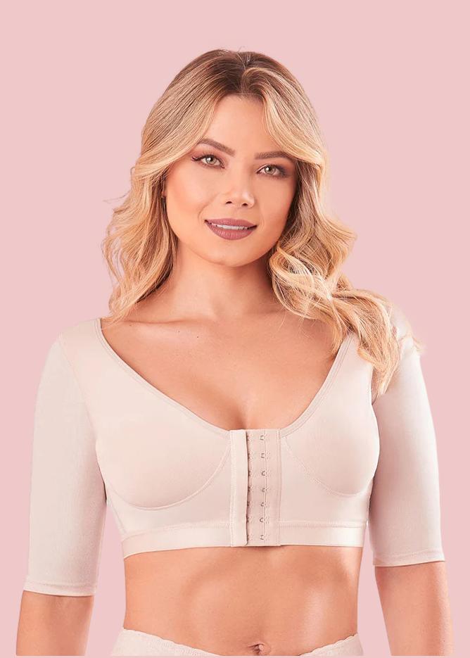 Post Surgical Surgery Bra Posture Corrector With Sleeves Brasier Post Operatorio