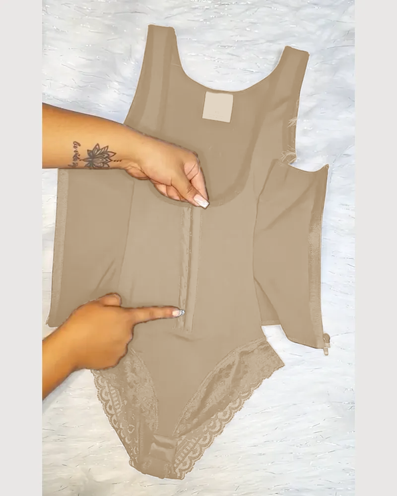 Double Compression Tummy Control Thong Shapewear