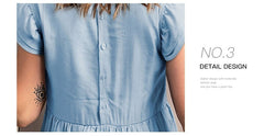 Embroidery Waist Dress