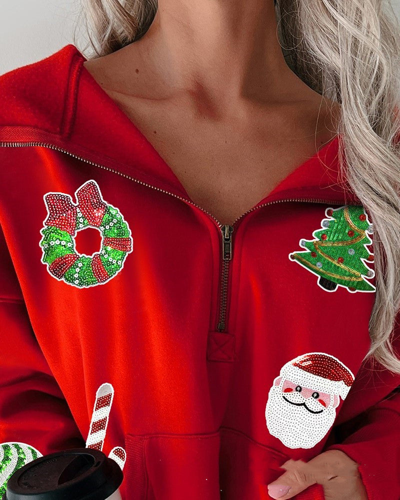 Christmas Long-sleeved Sweater