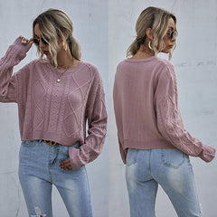 Crew neck pullover