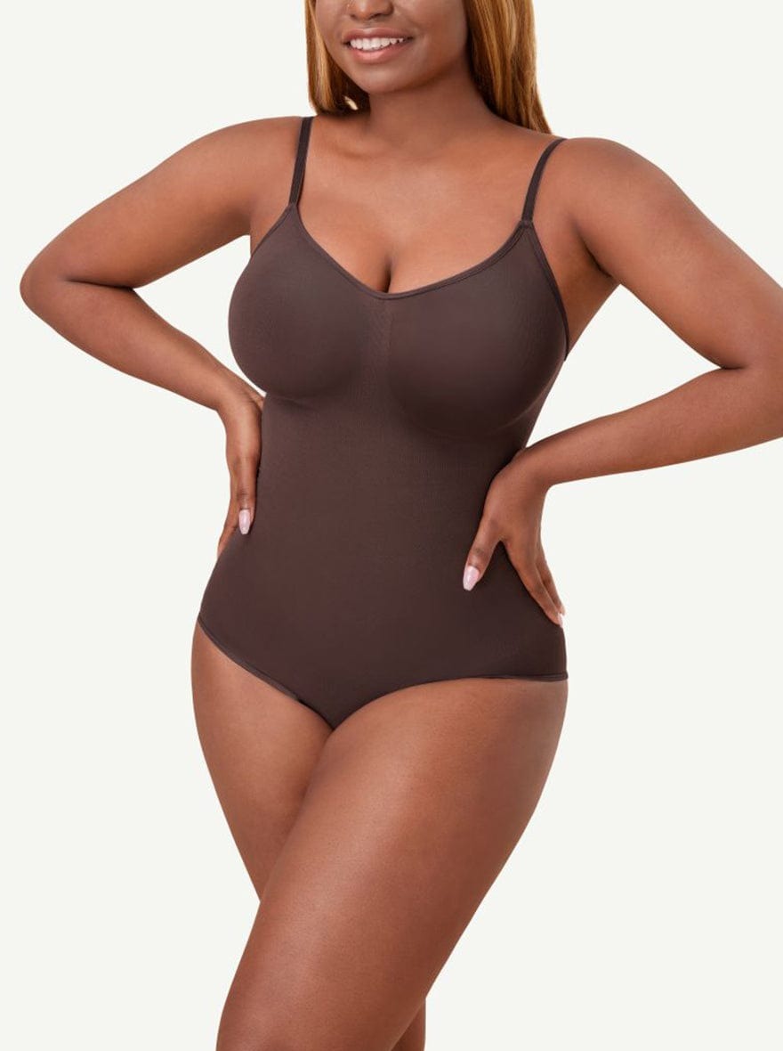 Bodysuit for Tummy Control Shapewear Seamless Sculpting Thong Body Shaper Tank Top