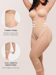 Seamless Tight Shaping Hip Lifting Capri Pants