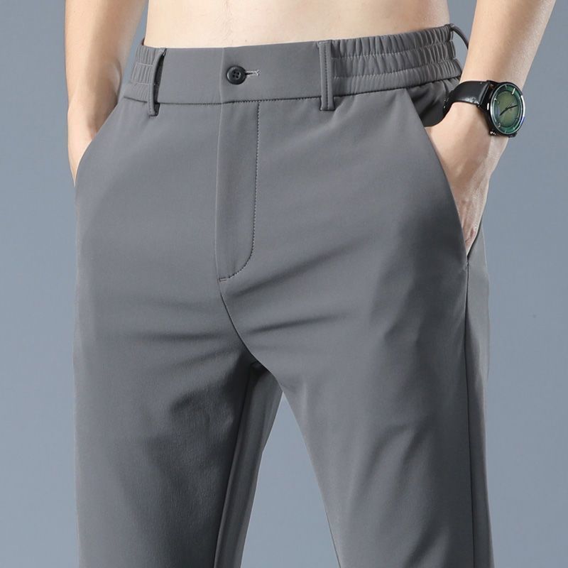 Men's Spring Thick-Weave Trousers