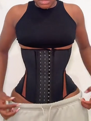 Breathable Splicing Hourglass Waist Trainer